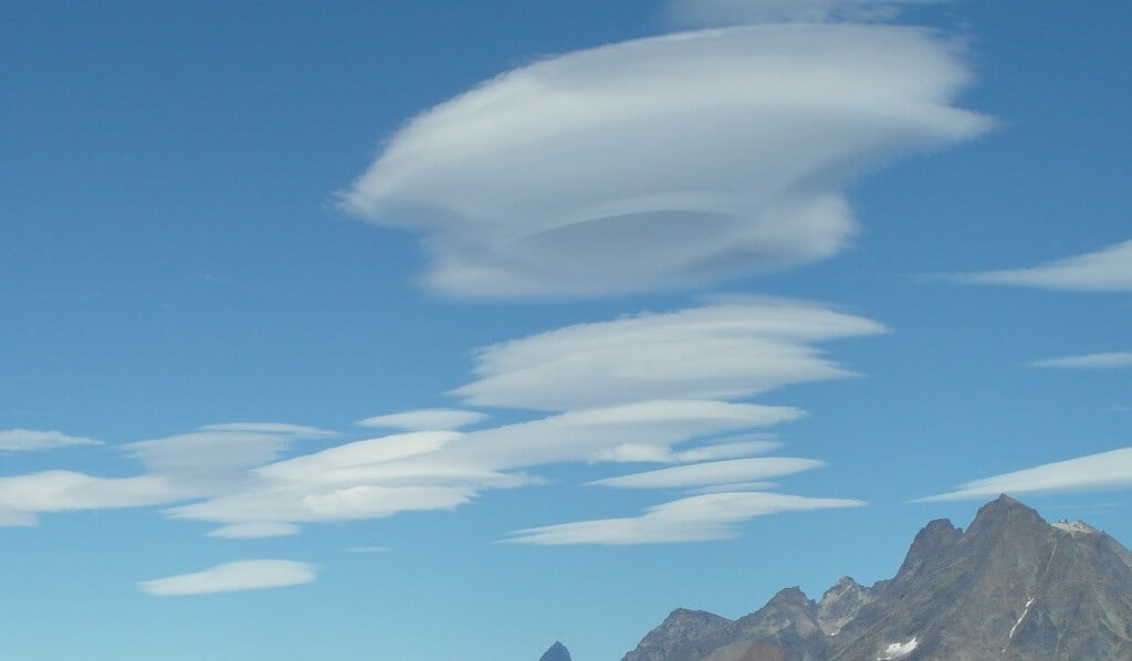 nubes lenticulares